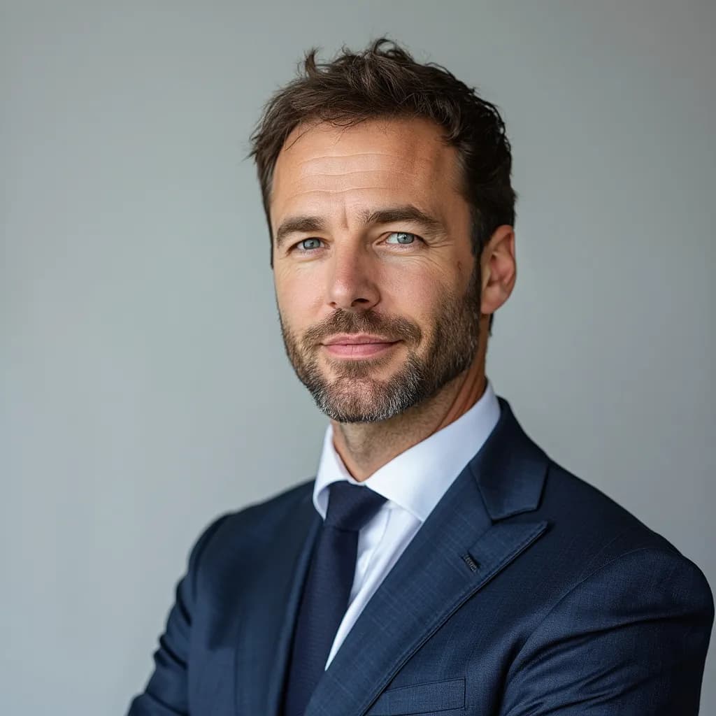 AI-generated headshot and business photo created by Headyshot